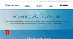 Desktop Screenshot of greatriverenergy.com